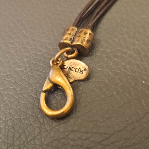 NECKLACE BY CHICO'S, CHUNKY BOHO - Picture 12 of 12